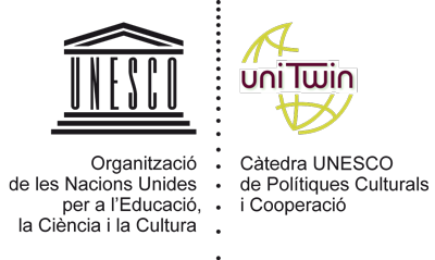 Logo Càtedra UNESCO de Polítiques Culturals i Cooperació